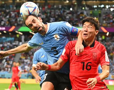 Uruguay empató con Corea del Sur