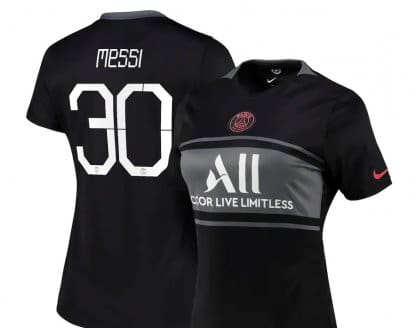 La nueva camiseta del PSG, a la medida de Lionel Messi