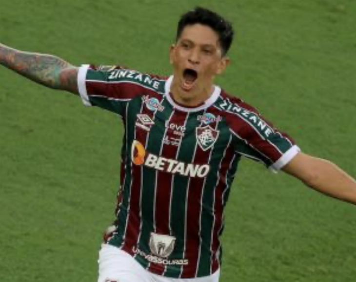 El argentino Germán Cano, elegido como el mejor futbolista de América