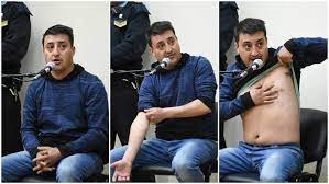 El funcionario violento se defendió diciendo que su ex "se autoagredió"