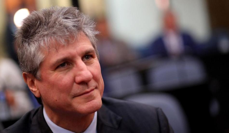 Amado Boudou quedó internado al descompensarse durante una charla
