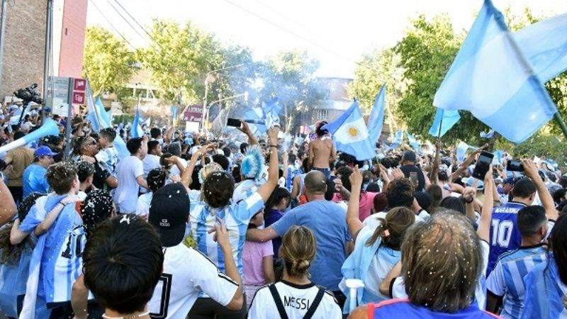 Si Argentina se consagra en el mundial, no vas a poder fesjetar en el centro
