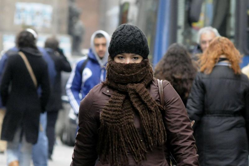 Martes: el día más frío de la semana