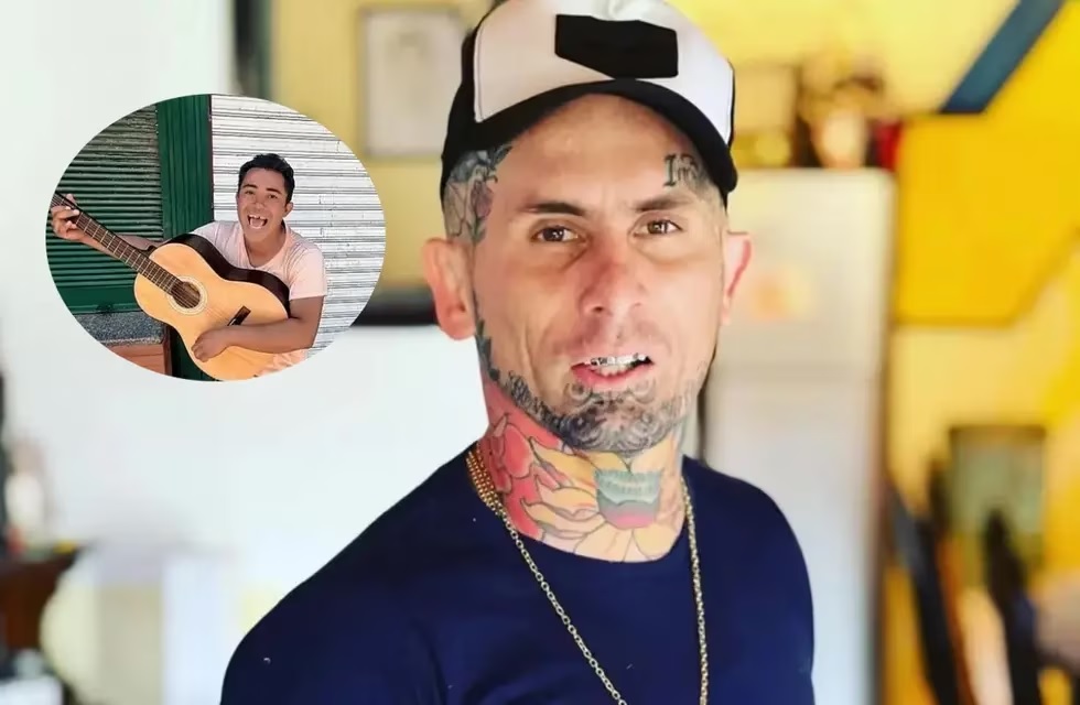 Le robaron una guitarra a un artista callejero y Ema de Ke Personajes le regaló otra