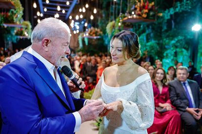 Lula se casó por tercera vez con Janja