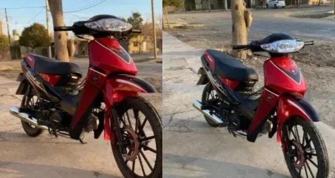 Desesperación por el robo de la primera moto de un chico que recién la había comprado