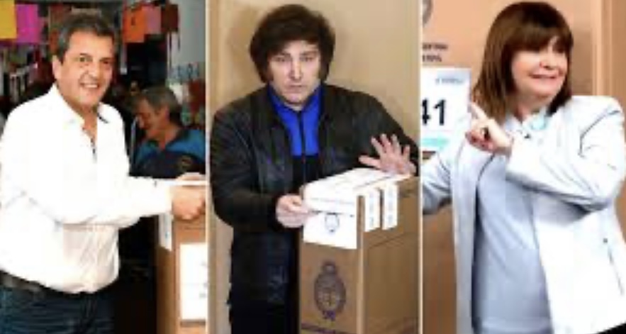 Elecciones 2023: ya votaron los candidatos Milei, Massa, Bullrich