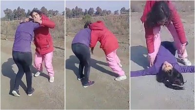 Alumnas se trenzaron a piñas y fueron filmadas por sus compañeros
