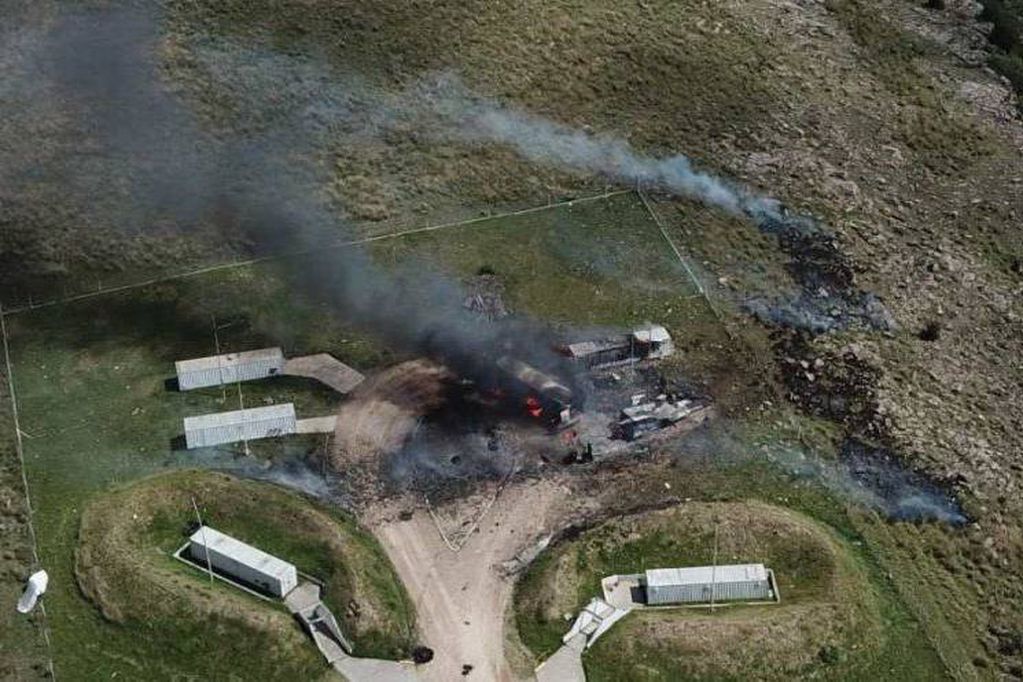 Se incendió una fábrica de explosivos en OlavarrÃa: hay 3 muertos