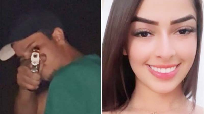 Brasil: una joven grabó el momento en que su novio la asesina