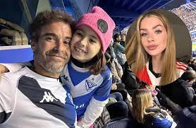 Nicolás Cabré fue a la cancha con Rufina y la China Suárez reaccionó con un mensaje inesperado