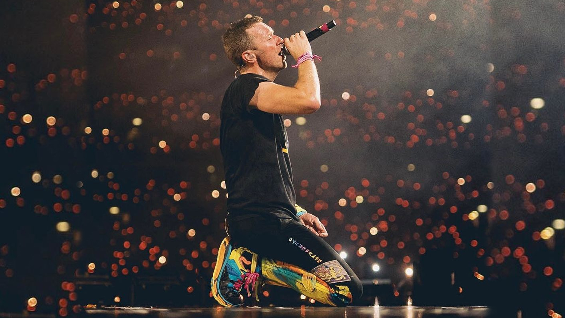 Coldplay inicia su serie de 10 shows en Argentina