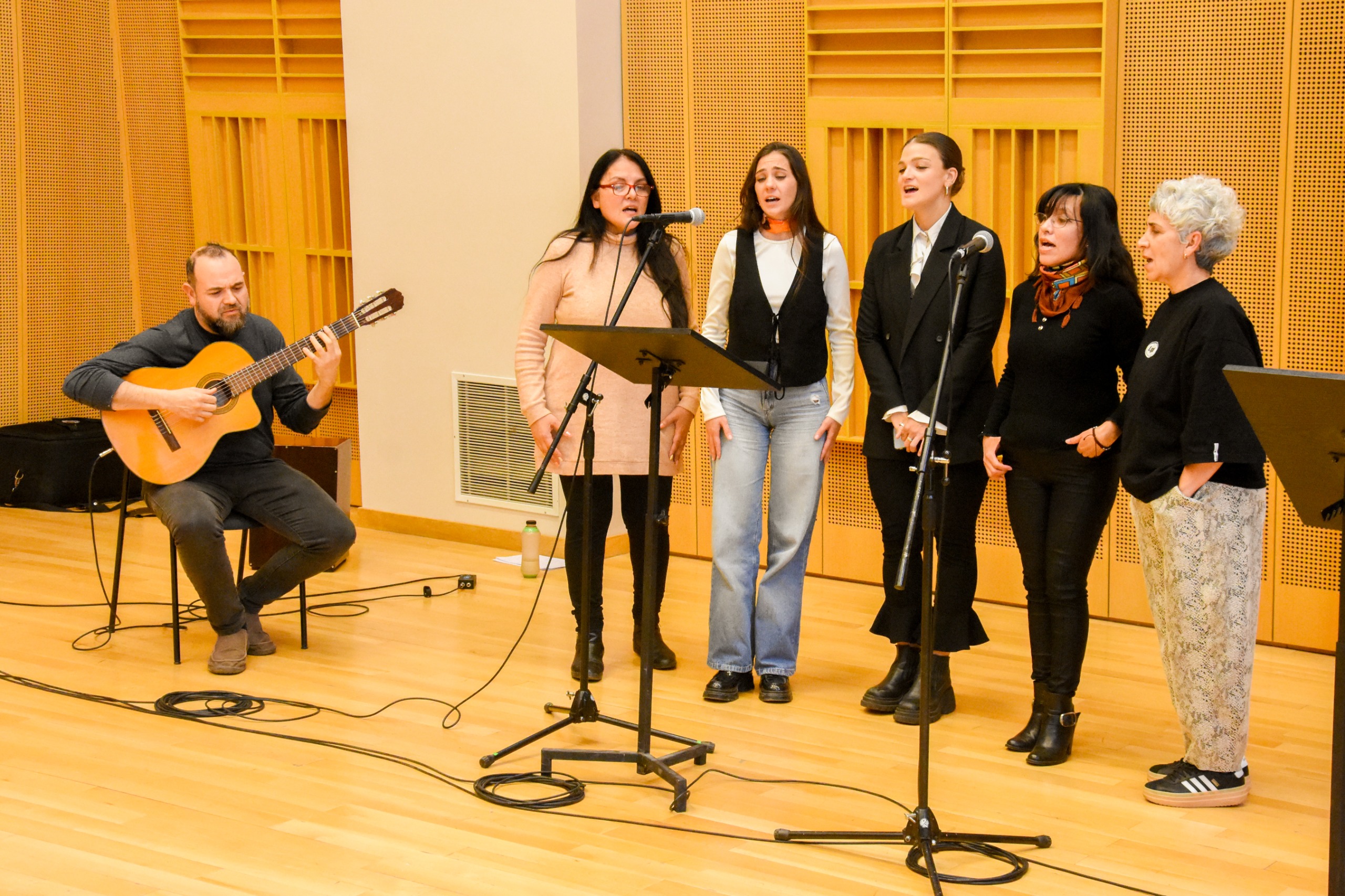 Música brasilera en el Hall del Teatro del Bicentenario