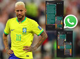 Neymar publicó los chats con sus compañeros tras la eliminación