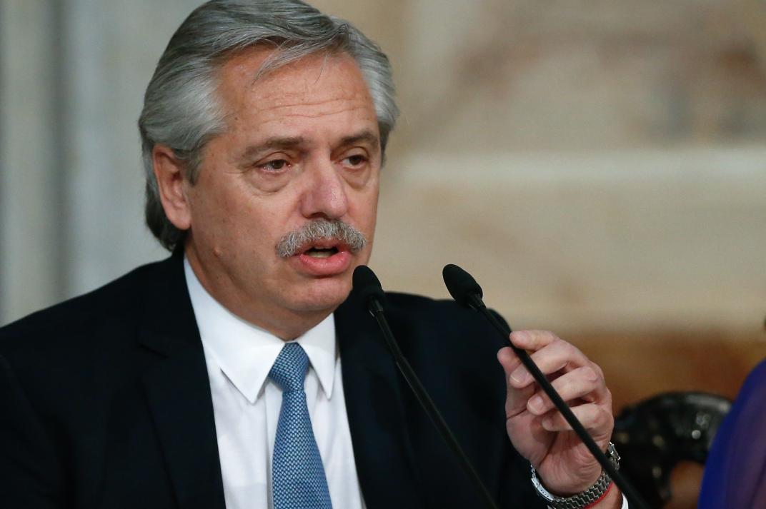 El Presidente cerró su discurso con fuertes críticas a la Justicia