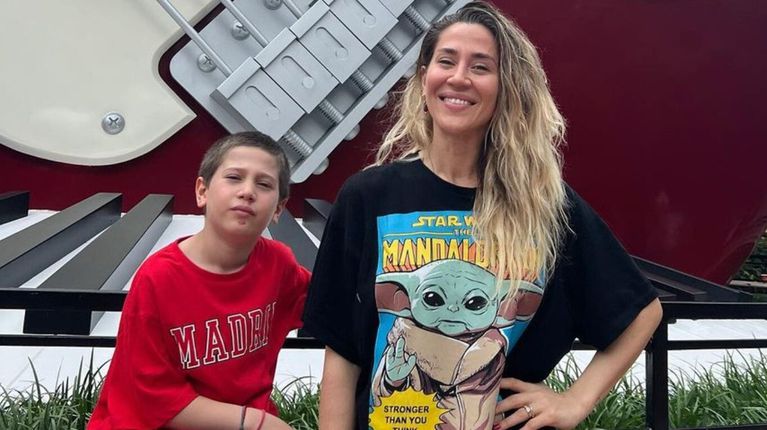 Jimena Barón hizo reir a la mujer de Messi con su posteo de Disney