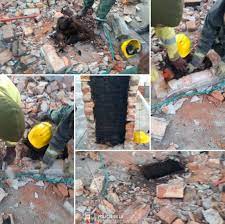 Quedó atorado en la chimenea de su ex cuando quiso ingresar sin permiso