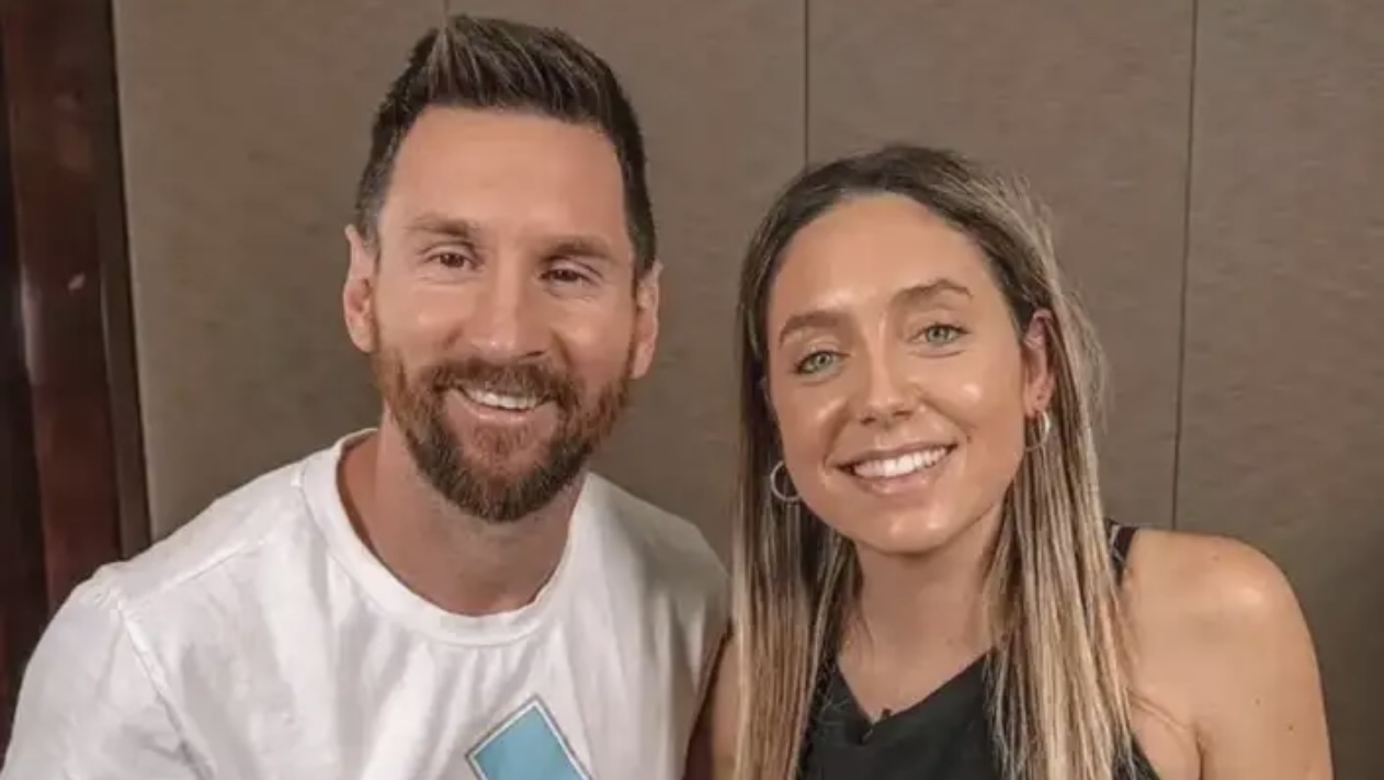La palabra de Sofía Martínez en medio de los rumores de atracción con Lionel Messi
