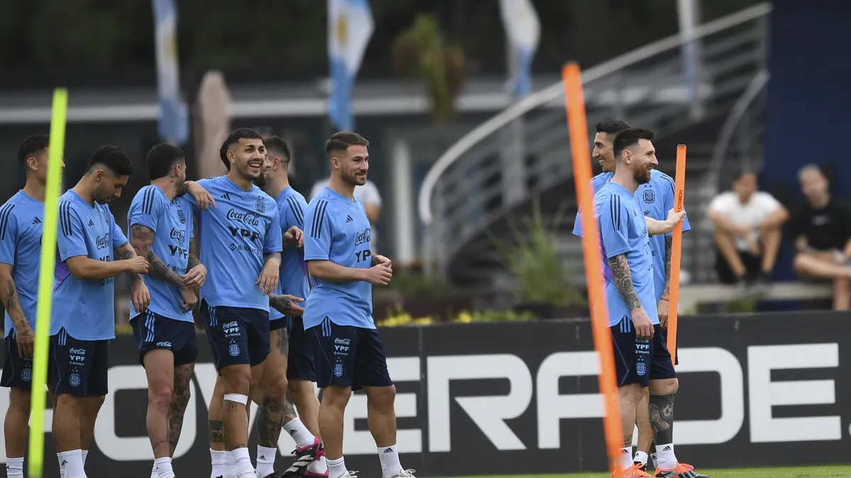 Con Messi a la cabeza, la Selección entrena en River pensando en Panamá