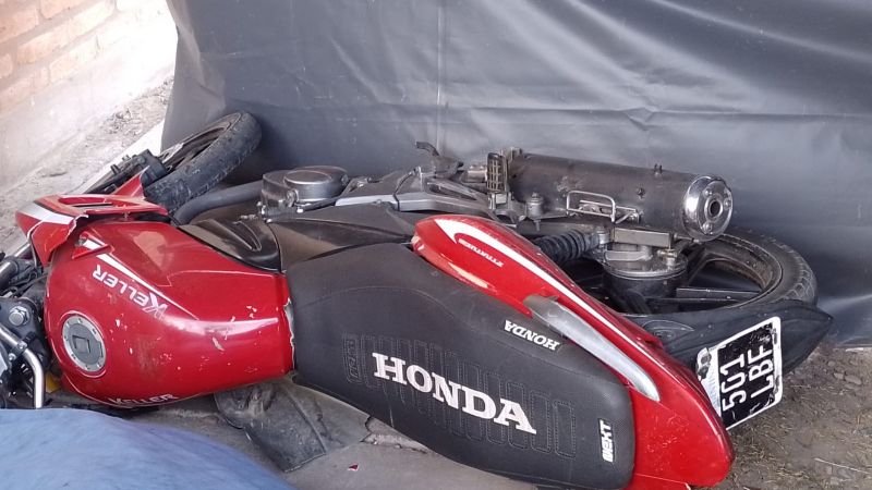 Un joven motociclista murió tras un fuerte choque