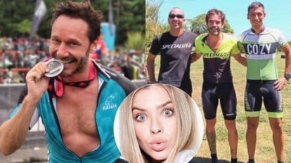 Los ex de la China Suárez, BenjamÃn Vicuña y Nicolás Cabré, compitieron en el Triatlón Ironman