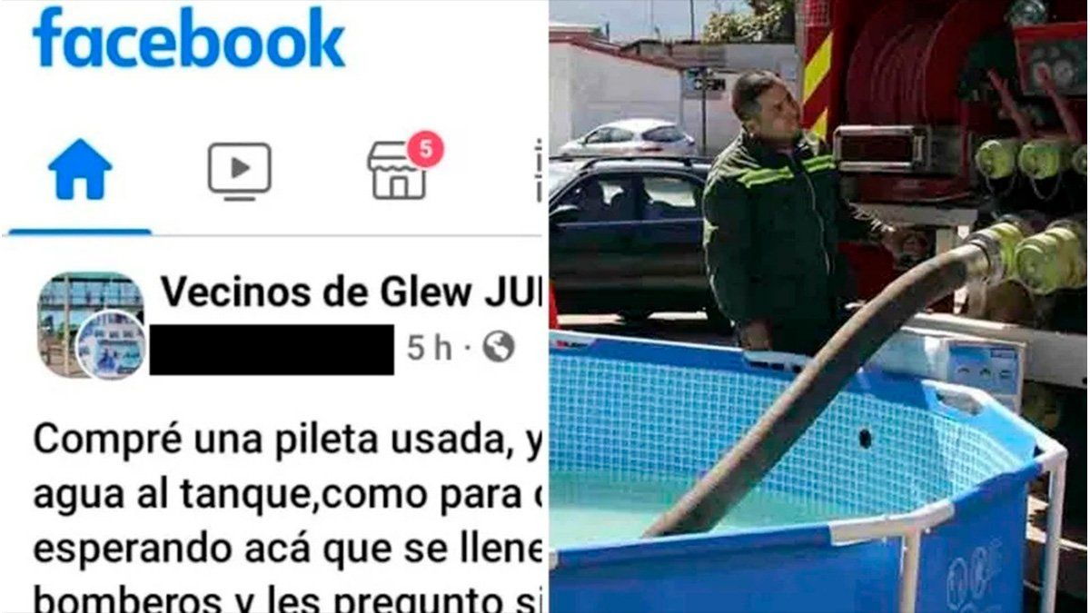 Llamó a los bomberos para que le llenaran la pileta, se quejó porque le habían querido cobrar y los usuarios "la mataron" en las redes