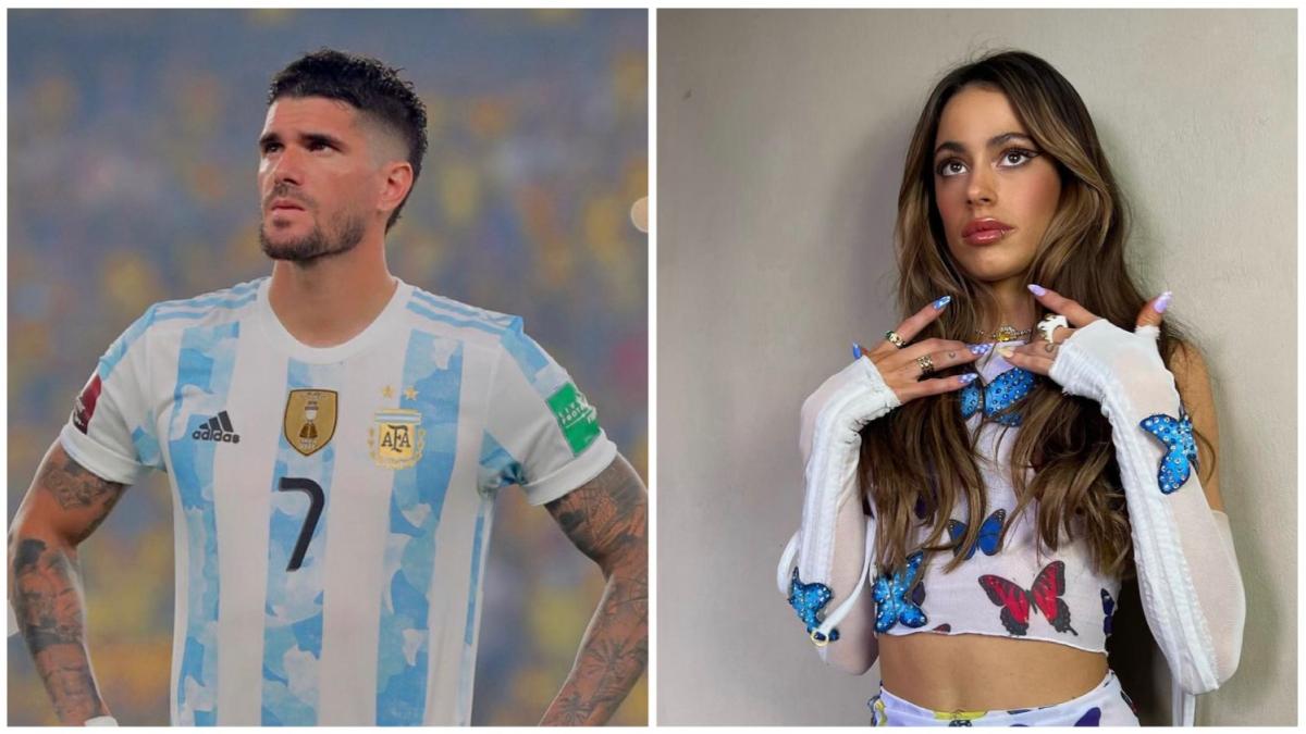 "Deciles que es mentira": filtraron un video de Rodrigo De Paul hablando de Tini tras la separación