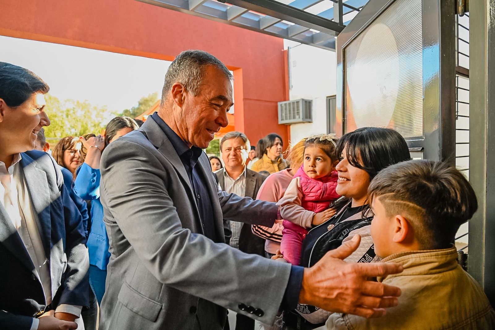 Fabián Martín recorrió el operativo San Juan Cerca en San Martín