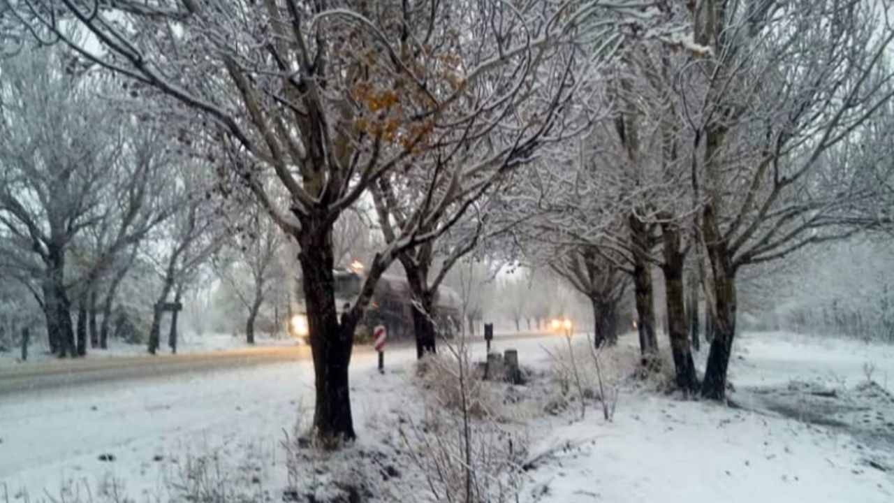 Un frente frío en el medio del verano generó nevadas en algunas zonas del país