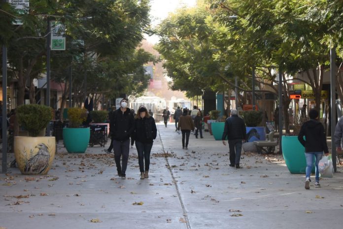 Desciende la tempratura gracias al viento sur