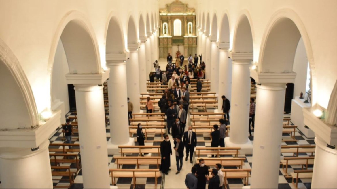 Luego de 10 años reabrió el templo de Jáchal 