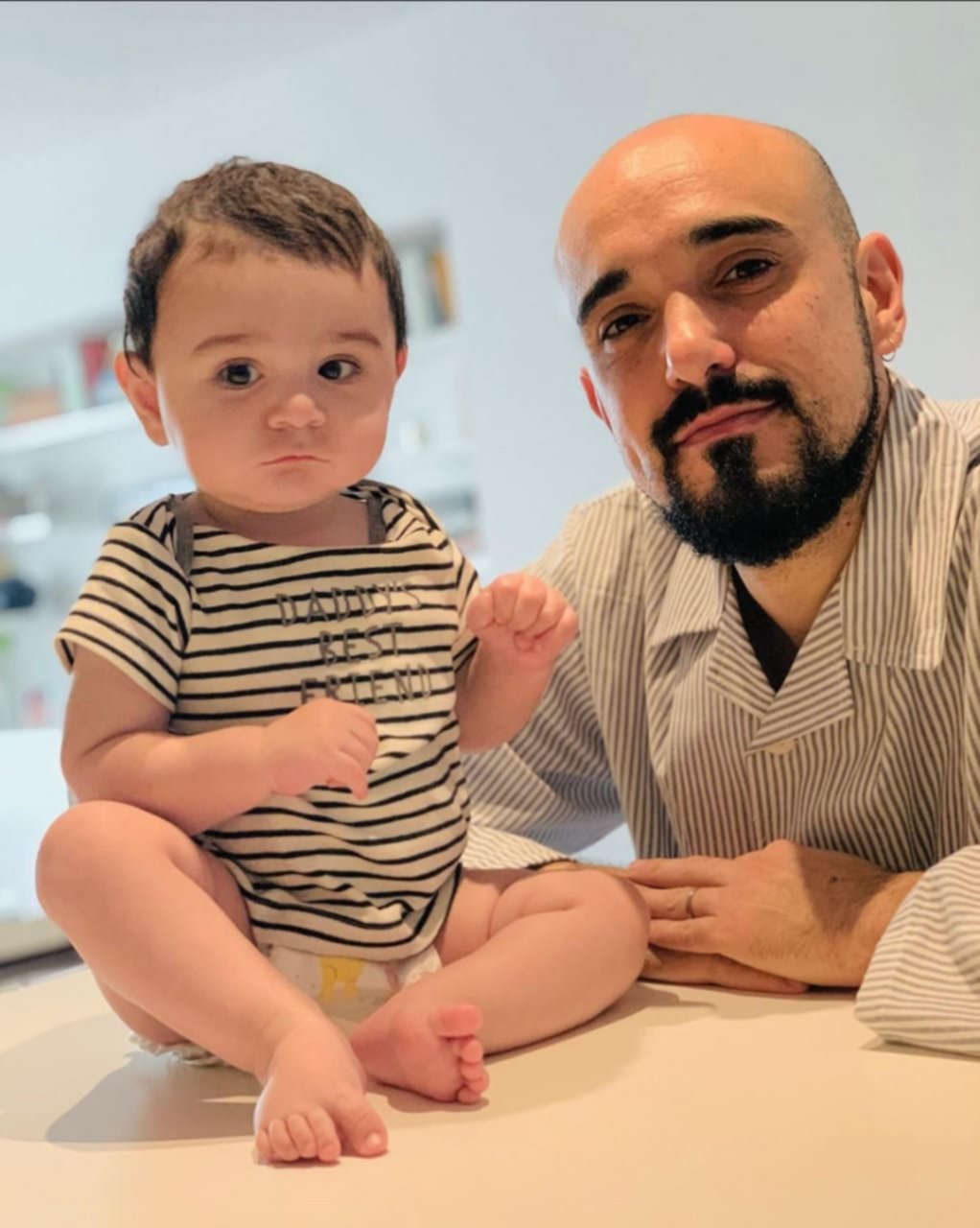 El hijo de Abel Pintos tuvo que ser atendido de urgencia tras un accidente doméstico
