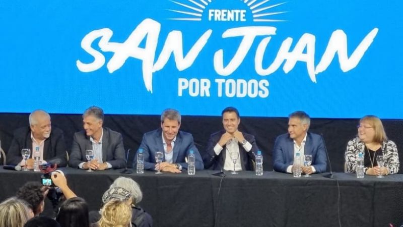 Sin Gioja, Uñac presentó el Frente San Juan por Todos