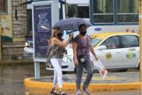 Nuevamente se esperan tormentas para la jornada de hoy con una máxima de 34 grados