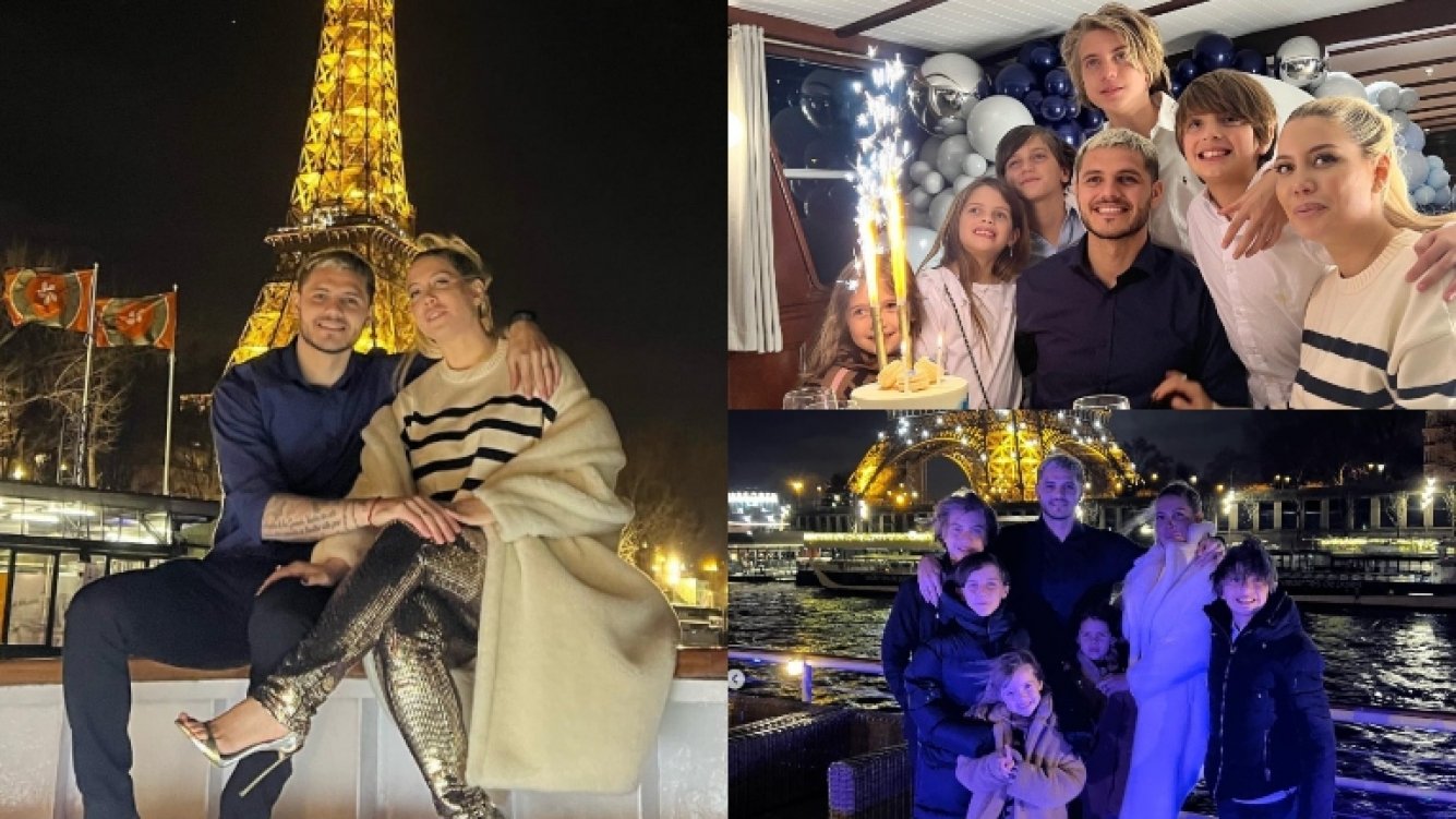 Asà fue el espectacular festejo de cumpleaños de Mauro Icardi en ParÃs