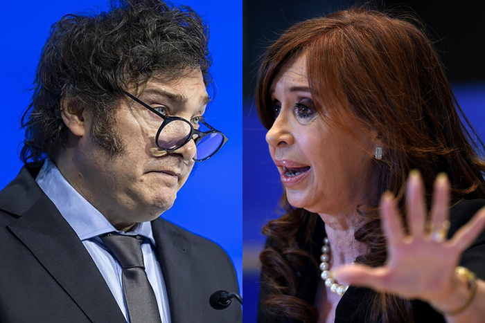 "Soy el primer presidente que tomó la decisión de que vaya presa", afirmó Milei