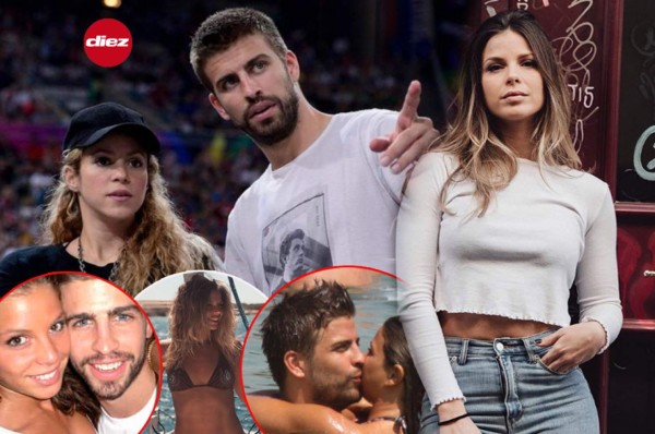 Revelaron el nombre de las mujeres con las que Piqué le fue infiel a Shakira