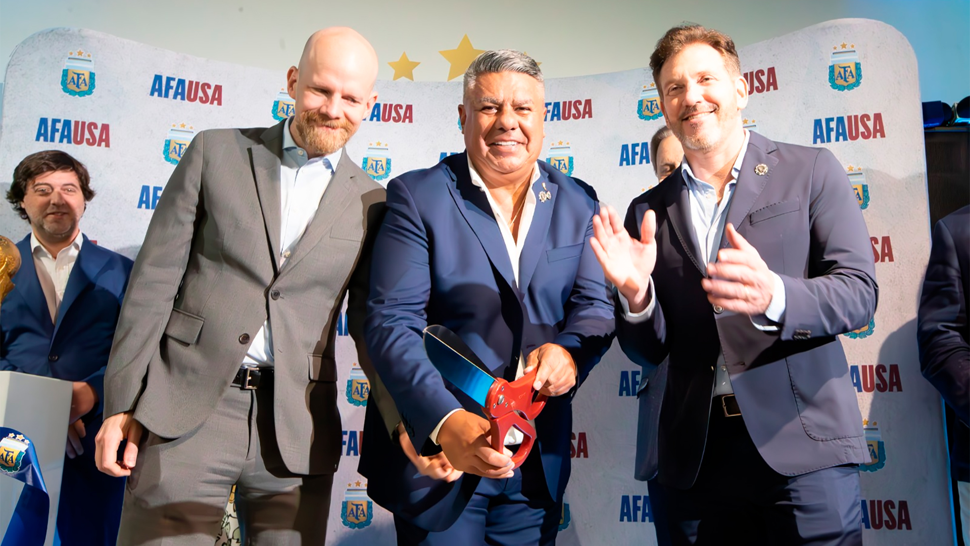 Los detalles de la inauguración de las nuevas oficinas de la AFA en Miami