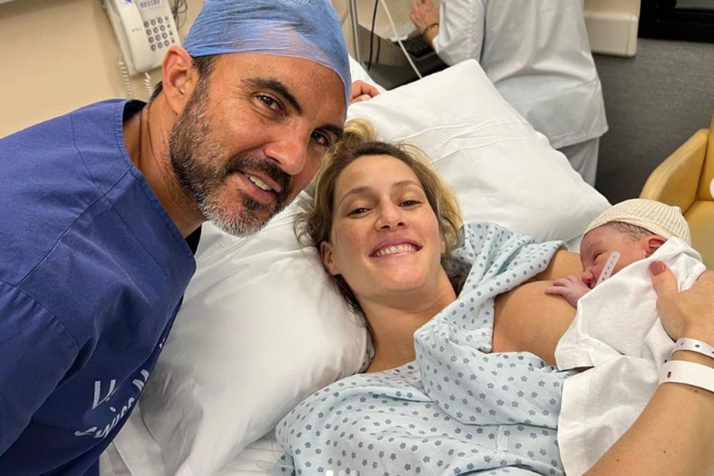 Nació Luca, el hijo de Mica Viciconte y Fabián Cubero