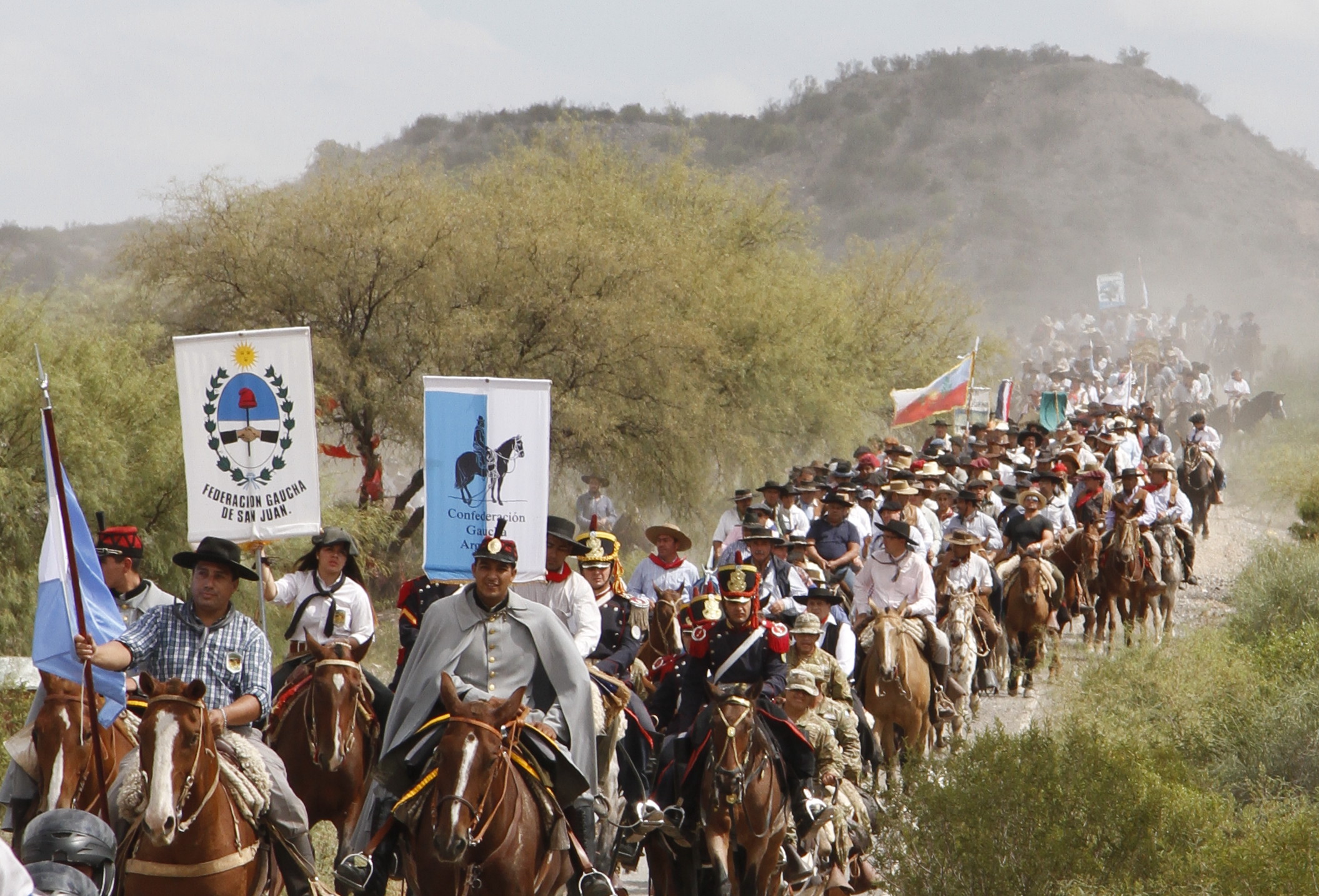 Jinetes con Pase Sanitario y barbijo: las medidas para la Cabalgata de la Fe
