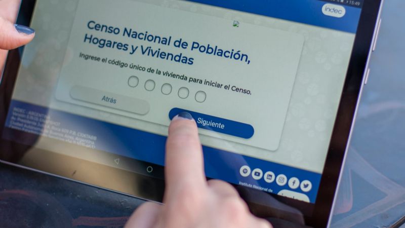 Mas de seis mil familias ya fueron censadas digitalmente