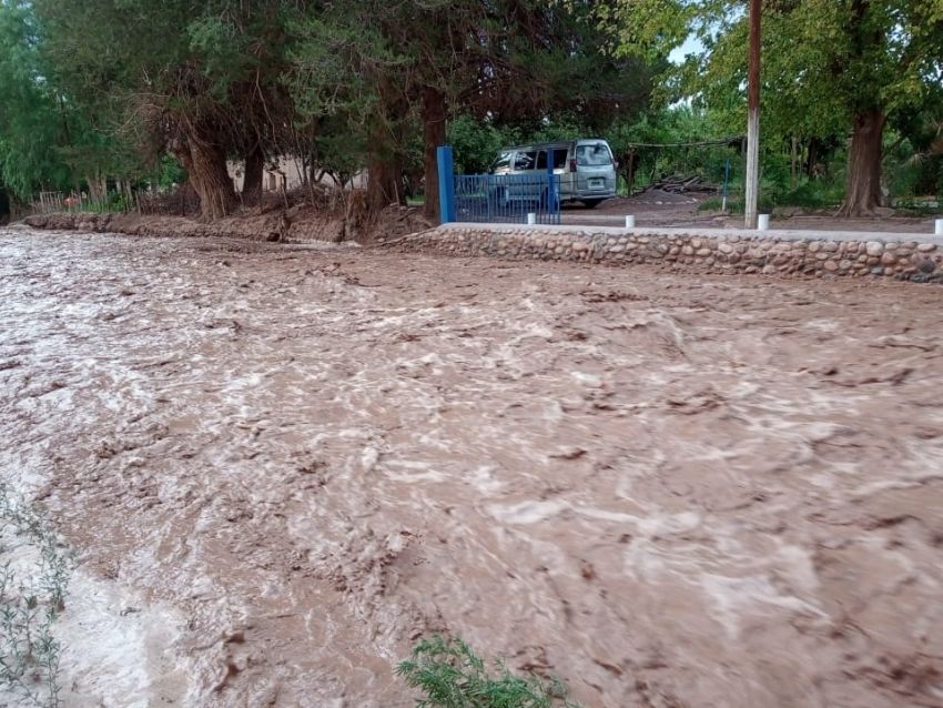 Tras la lluvia, cuatro departamentos sanjuaninos son los más afectados 