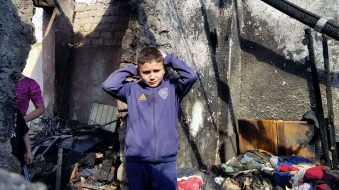 Un desperfecto eléctrico fue el causante del incendio en una vivienda en Villa Hipódromo 