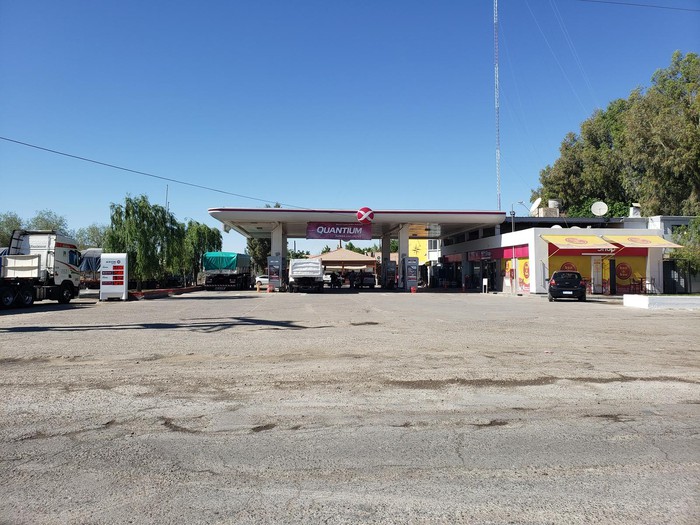 Una estación de servicio fue el escenario de una disputa que tuvo hasta tiros