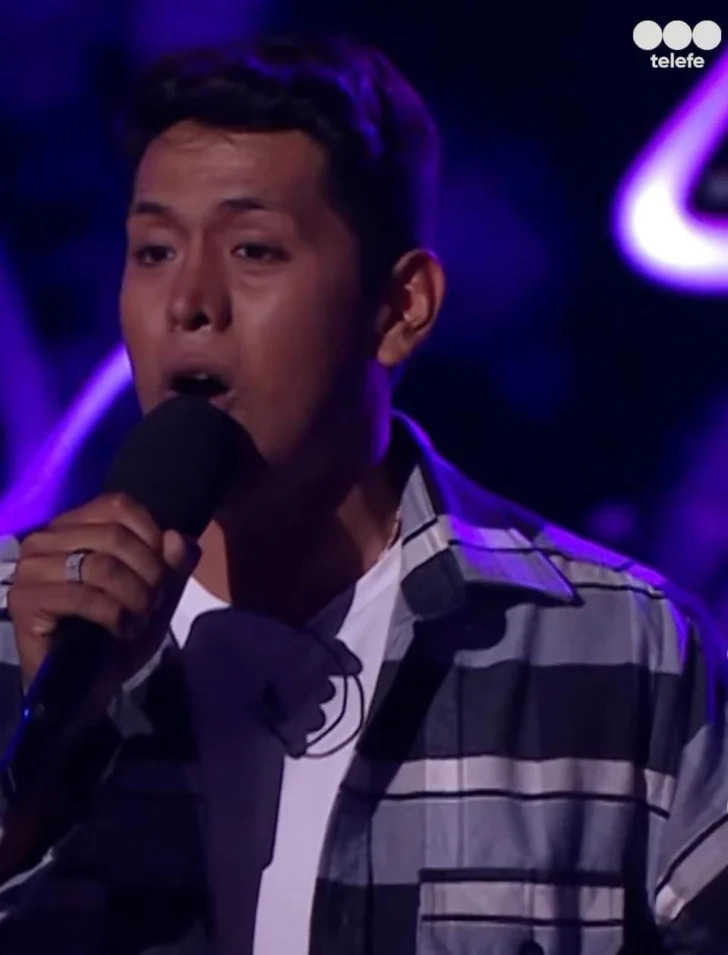 Otro sanjuanino que conquistó en segundos a La Voz Argentina