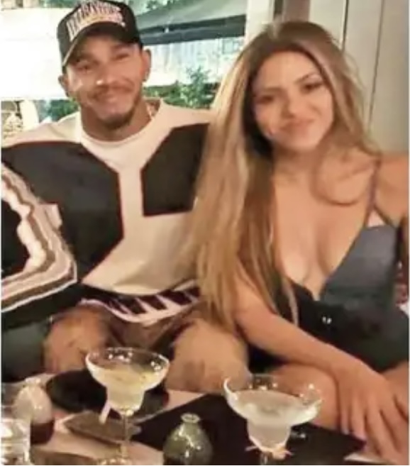 De regreso a Miami, Shakira se reencontró con Lewis Hamilton