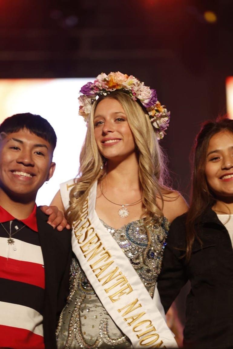 Conoce a la bella sanjuanina que se consagró como primera representante de los estudiantes  
