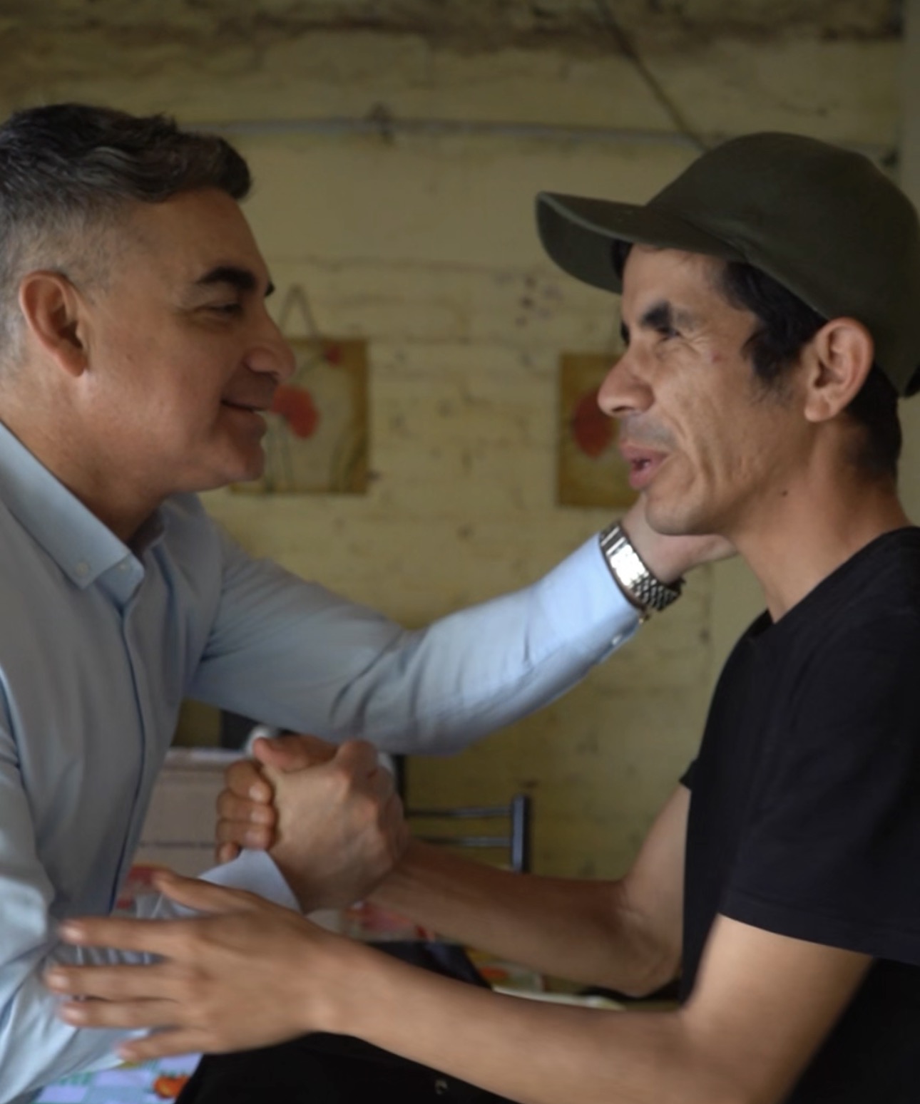 Fabián Gramajo visitó a Matías y destacó la solidaridad de los sanjuaninos 