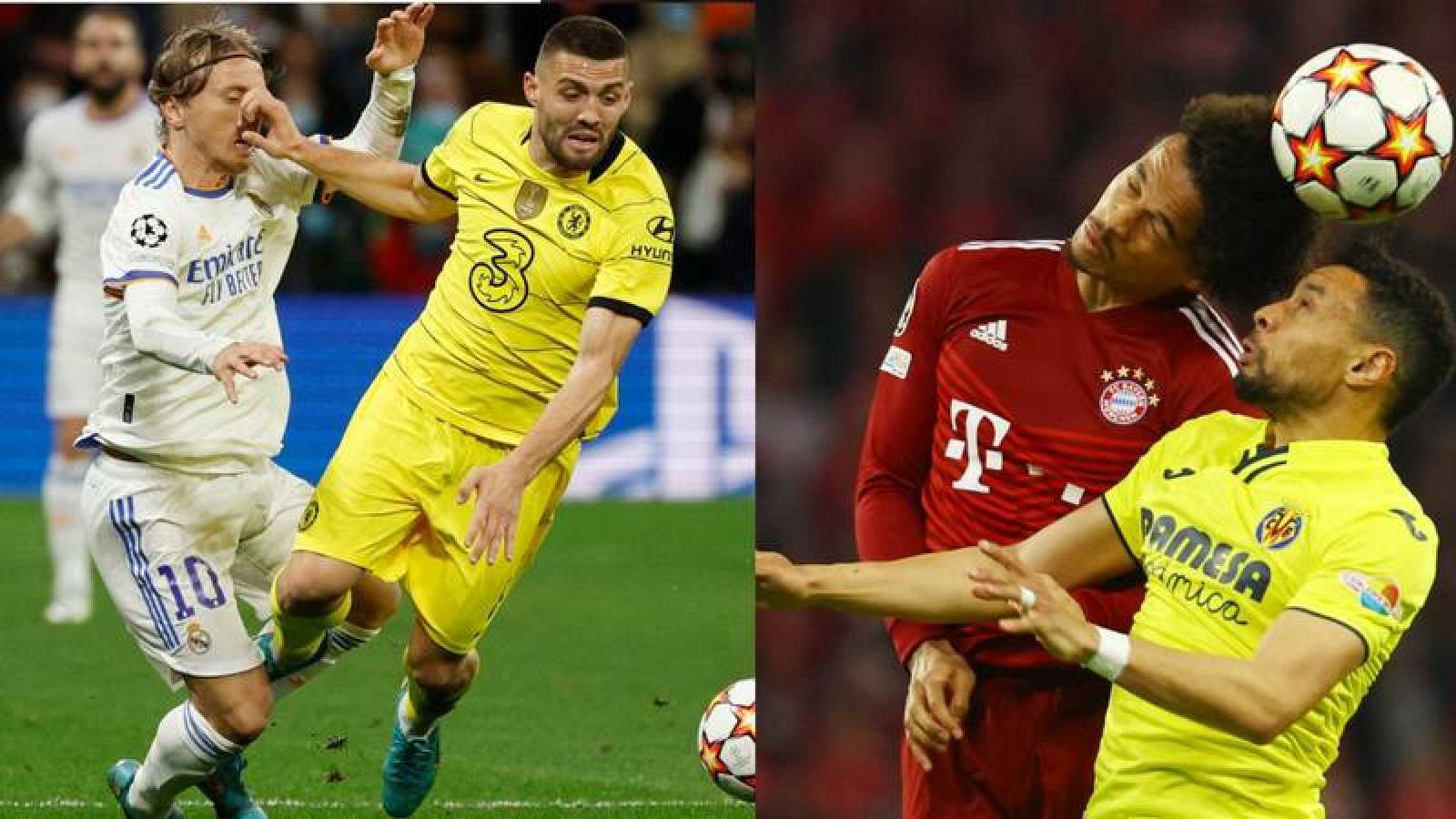Champions al rojo vivo: El Real eliminó al Chelsea y el Villareal al Bayern