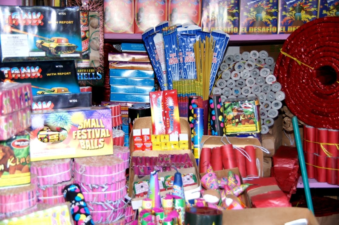  Chimbas prohibió el uso y la venta de pirotecnia